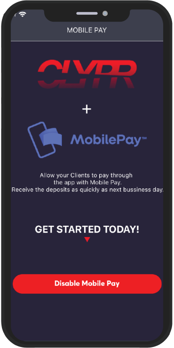 clypr mobile app screen