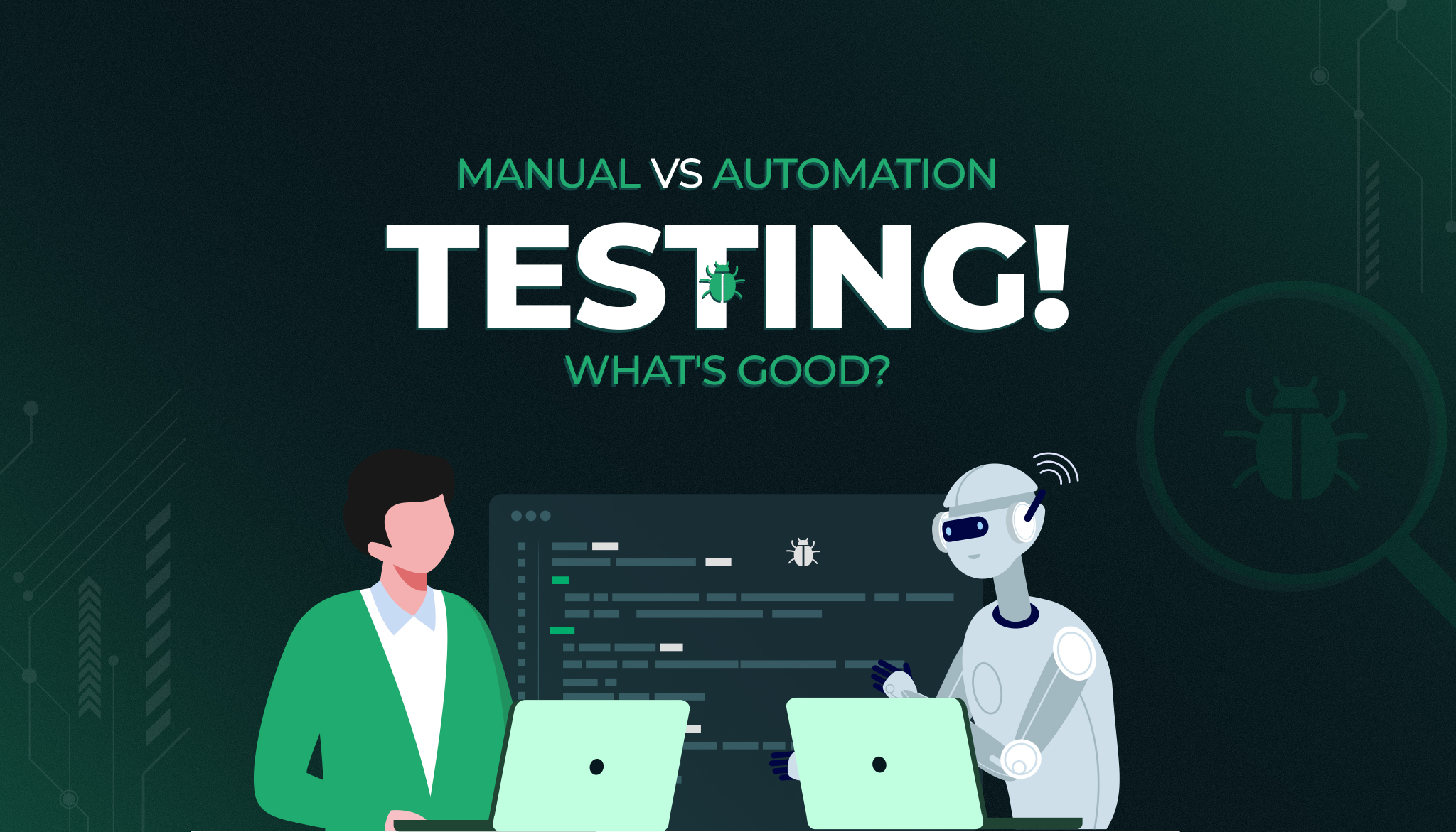 Manual testing vs Automation testing