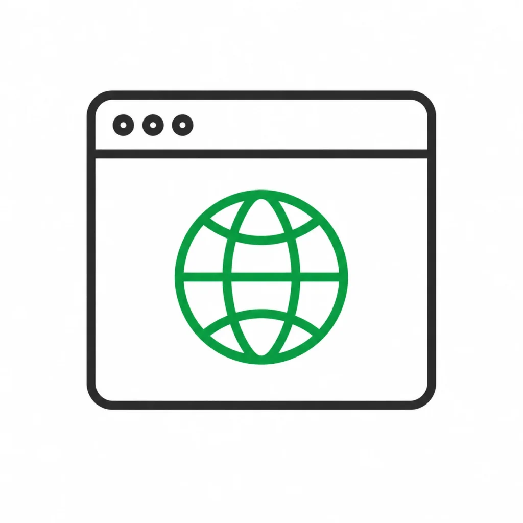 Web App Development Icon