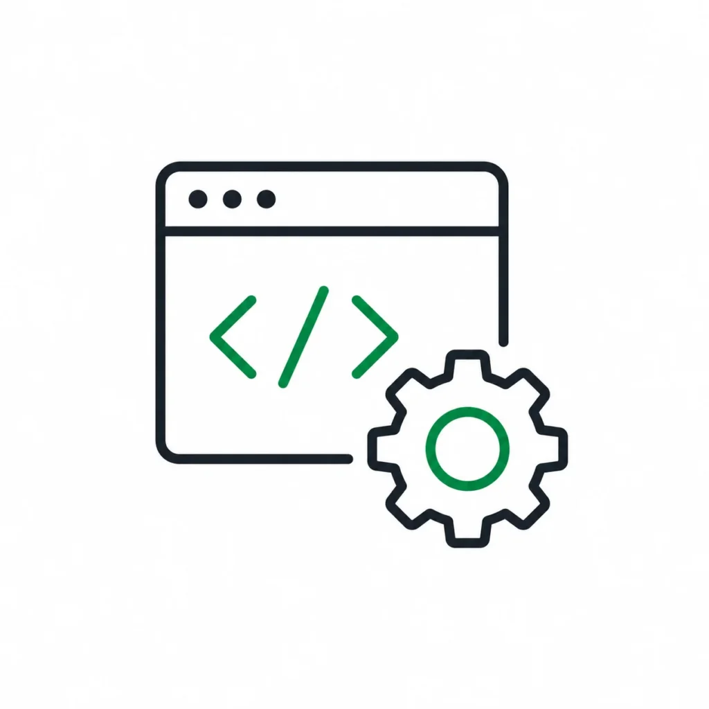 Custom Software Development Icon