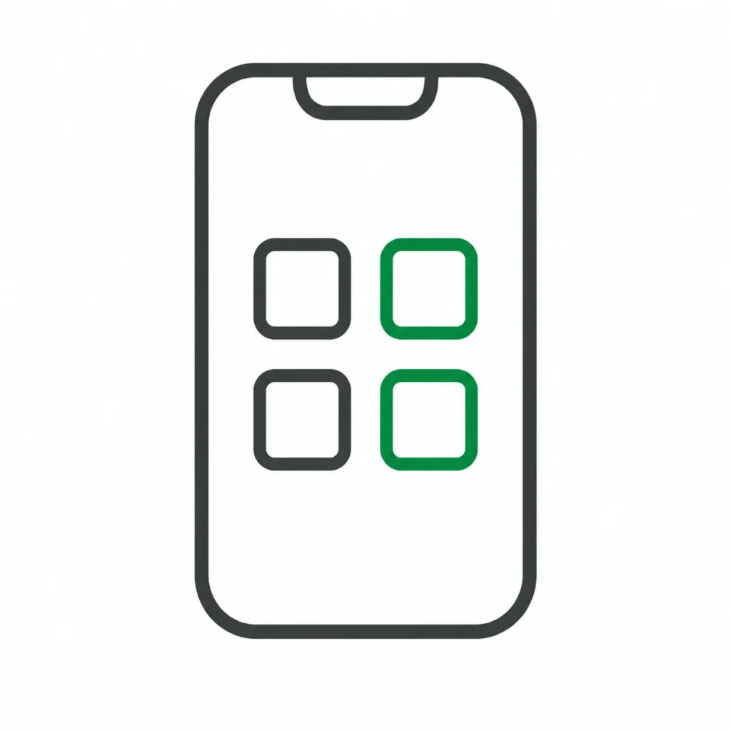 Mobile App Development Icon