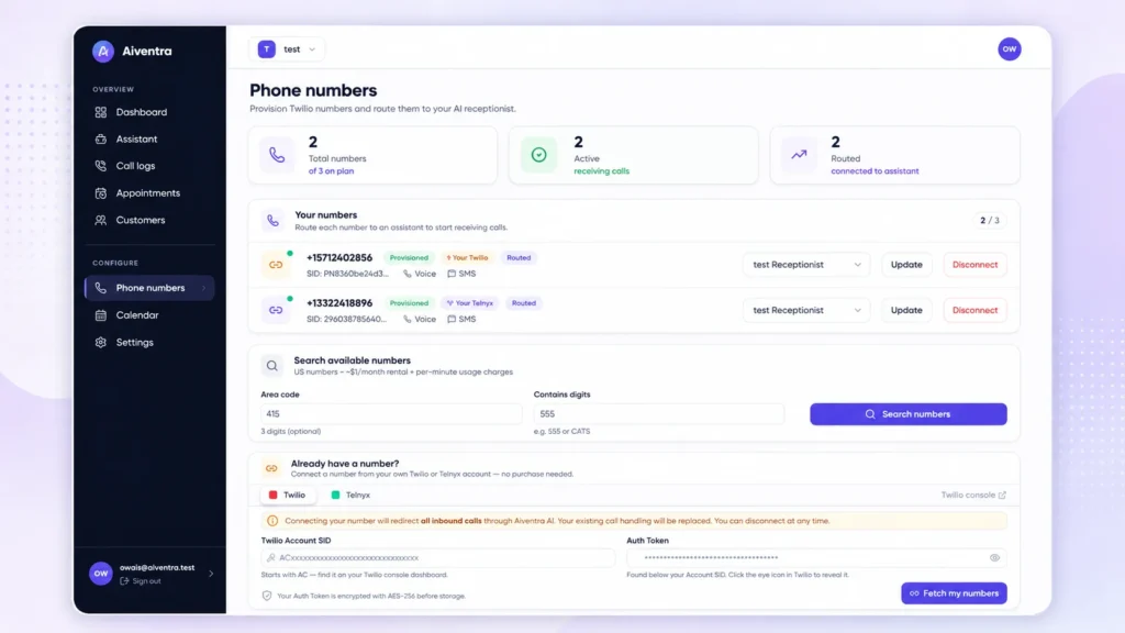 AIVentra Mockup