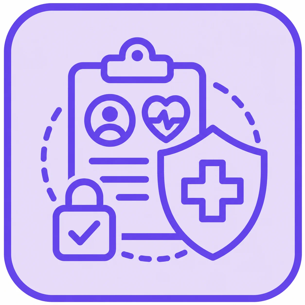 HIPAA-Ready Mode for Medical Practices Icon
