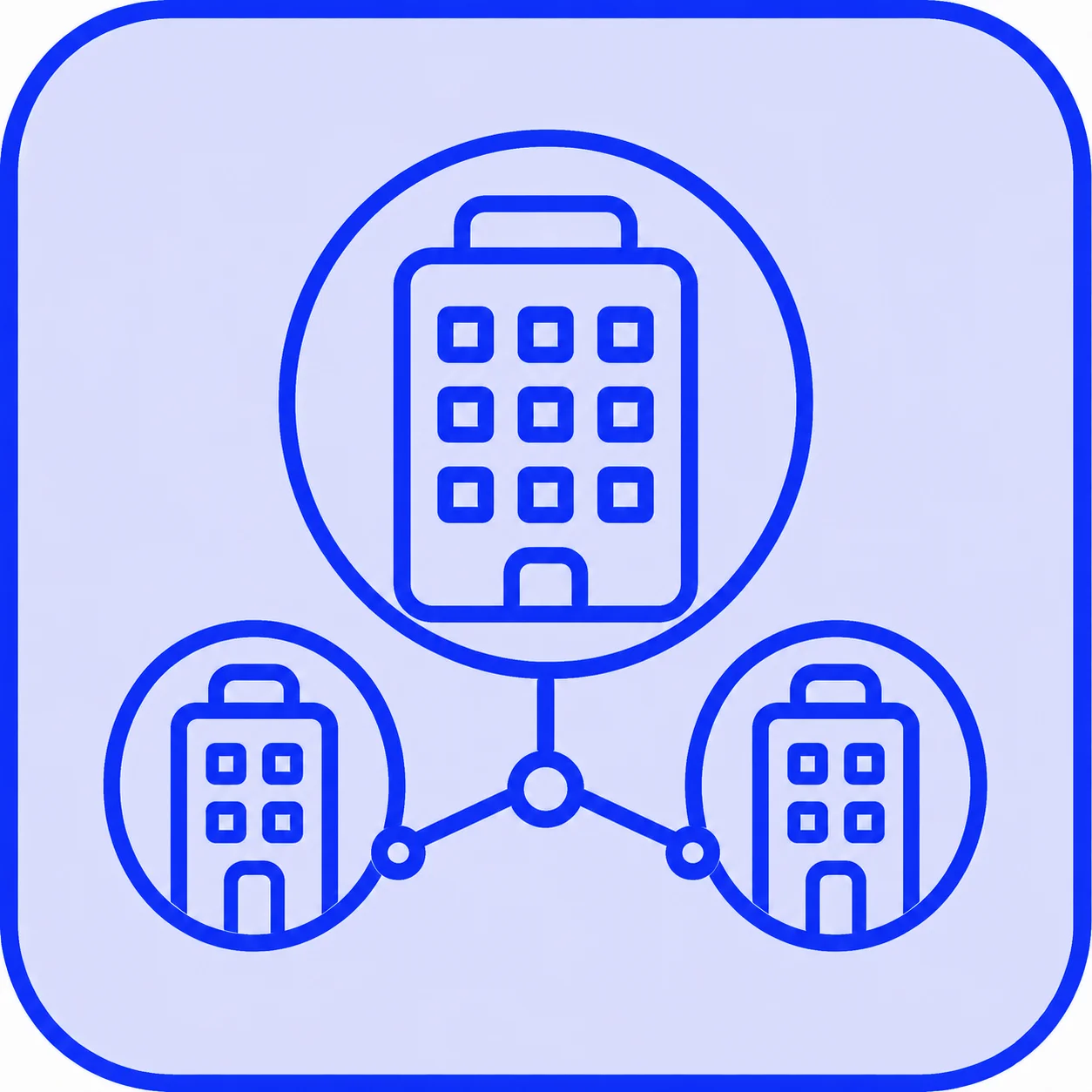 Multi-Company Support Icon
