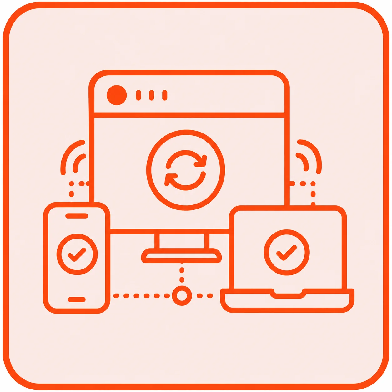 Multi-Device Support Icon