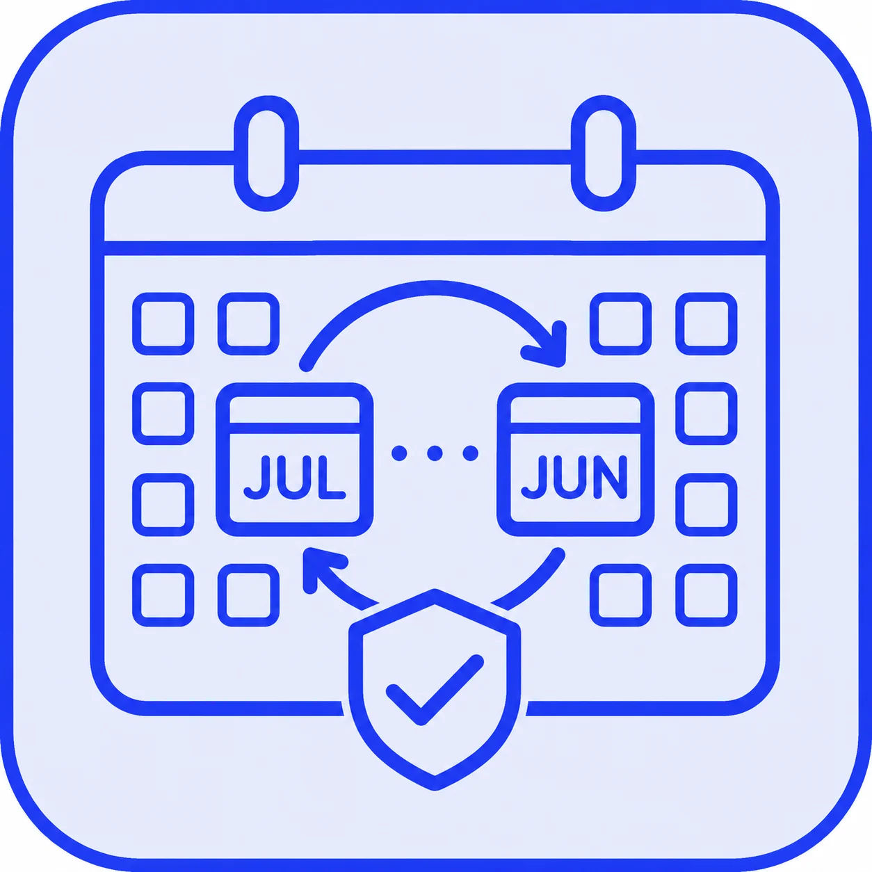 Pakistan Fiscal Year Support Icon
